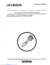 Brother LK3-B430E Service Manual