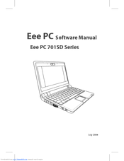 Asus Eee PC 701SD Series Software Manual