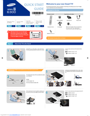 Samsung UN65F6300A Quick Start Manual