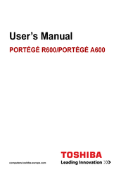 Toshiba PPA60U-00L019 User Manual