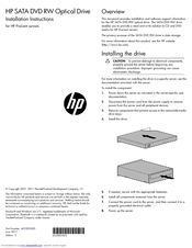 HP ProLiant DL288 Installation Instructions