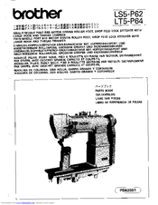 Brother LT5-P64 Parts Manual
