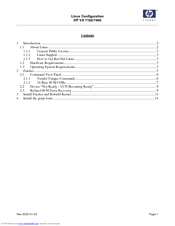 HP VA 7100 Configuration Manual