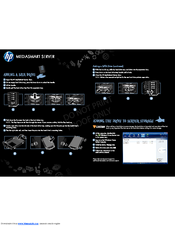 HP EX485 - MediaSmart Server - 2 GB RAM Setup Poster
