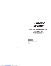 Haier LV-3210P User Manual