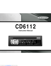 Jensen CD6112 - CD Receiver Instruction Manual