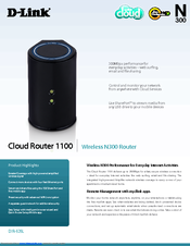 D-Link Cloud Router 1100 Datasheet