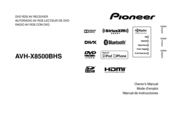 Pioneer AVH-X8500BHS Owner's Manual