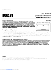 Rca RC142 User Manual