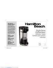 Hamilton beach 49995 Manuals | ManualsLib