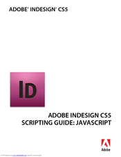Adobe InDesign CS5 Manual