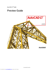 Autodesk 057A1-05A111-10MD - AutoCAD LT 2009 Manual