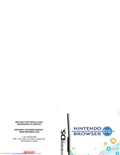 Nintendo DS Browser Instruction Booklet