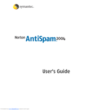 Symantec 10099585 - 10PK NORTON ANTISPAM 2004 User Manual
