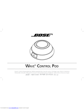 Bose Wave Control Pod Owner's Manual