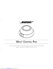 Bose Wave Control Pod Manuals | ManualsLib