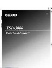 Yamaha YSP-3000SL Owner's Manual