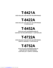 Brother T-8452A Manual De Instrucciones
