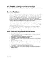 Intel SPKA4 - Server Platform - 0 MB RAM Important Information