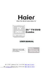 Haier TDCF2014S User Manual