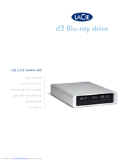 Lacie 301856U - d2 Blu-ray Drive User Manual