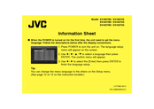 JVC XV-N472S Information Sheet