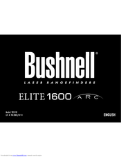 Bushnell ELITE 1600 ARC 205110 Manuals | ManualsLib