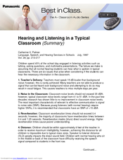 Panasonic WX-LAK12 Manual