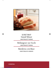 KitchenAid KSM7586P Use & Care Manual