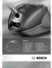 Bosch BSGL3126GB Instruction Manual