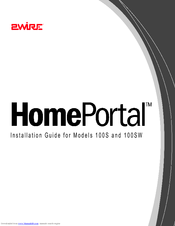 2Wire HomePortal 100SW Installation Manual