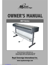 Royal Sovereign RET Series Owner's Manual