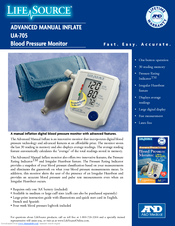 Life Sourse UA-705 Advanced Manual