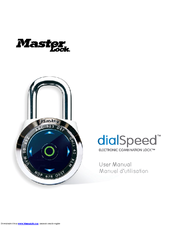 Master Lock dialSpeed 1500eD User Manual