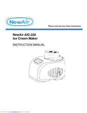 NewAir AIC-220 Instruction Manual