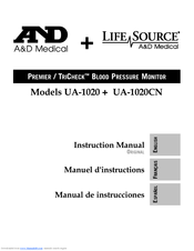 A&D UA-1020 Instruction Manual