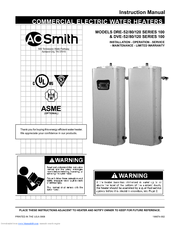 A.o. smith DURA-Power DVE-120 Manuals | ManualsLib
