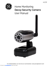Ge 45238 - Jasco Wireless Decoy Security Cam User Manual