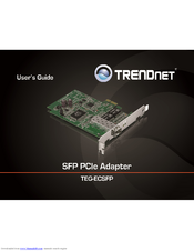 TRENDnet TEG-ECSFP Quick Installation Manual