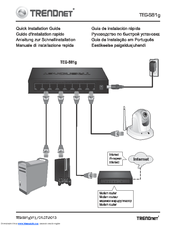 TRENDnet TEG-S81g Quick Installation Manual
