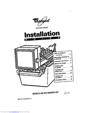 Whirlpool 2155462 Installation Manual