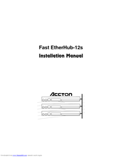 Accton Technology Fast EtherHub-12s Installation Manual
