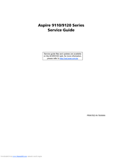 Acer Aspire 9110 Series Service Manual