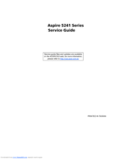 Acer Aspire 5241 Series Service Manual