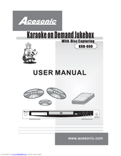 Acesonic KOD-800 User Manual