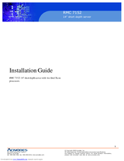 Acnodes RMC 7152 Installation Manual