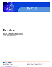 Acnodes RMC 7189 User Manual