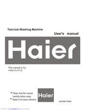 Haier HWM110-0713S User Manual