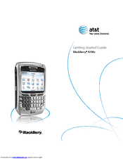 Blackberry 8700C - GSM Getting Started Manual