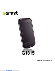 Gigabyte GSmart G1315 User Manual